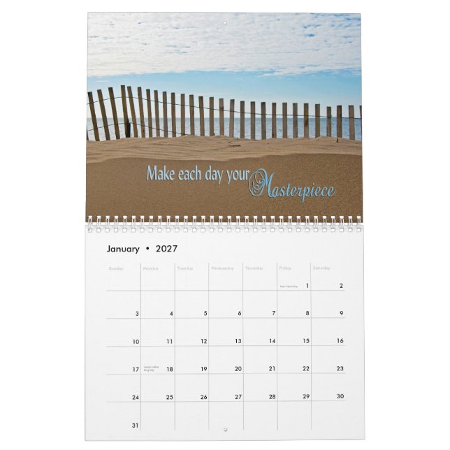Ord att leva av kalender (Jan 2027)
