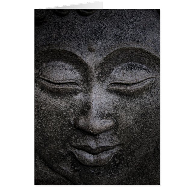 Ord av Buddha Hälsningskort (Framsidan)