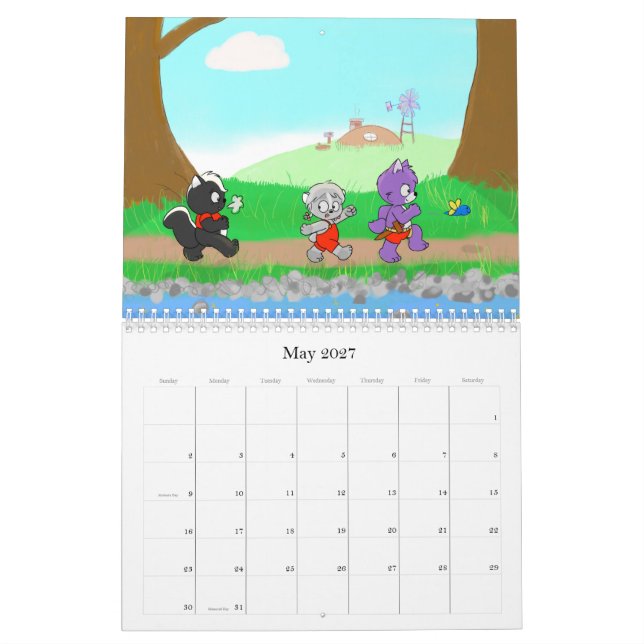 Ord av Fantasy 2022 Calendar Kalender (May 2027)