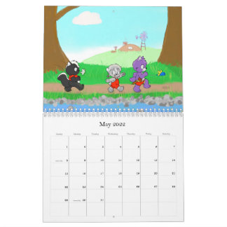 Ord av Fantasy 2022 Calendar Kalender