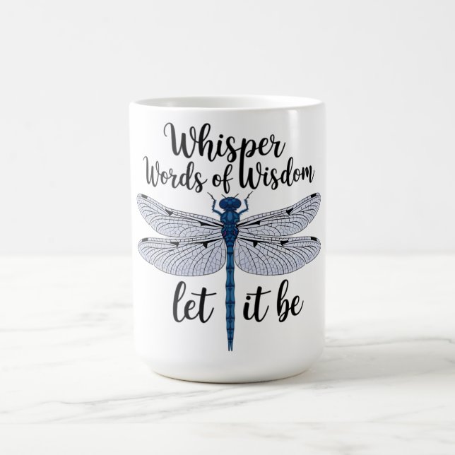 Ord av intellektuell vishet kaffemugg (Center)