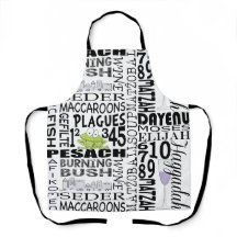 Ord av Passover Matzah Apron
