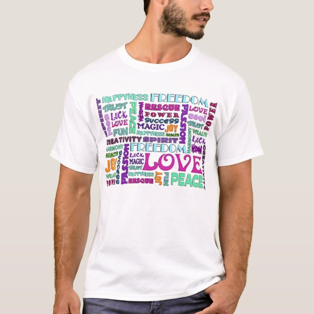 Ord av spritdrycken t-shirt (Framsida)