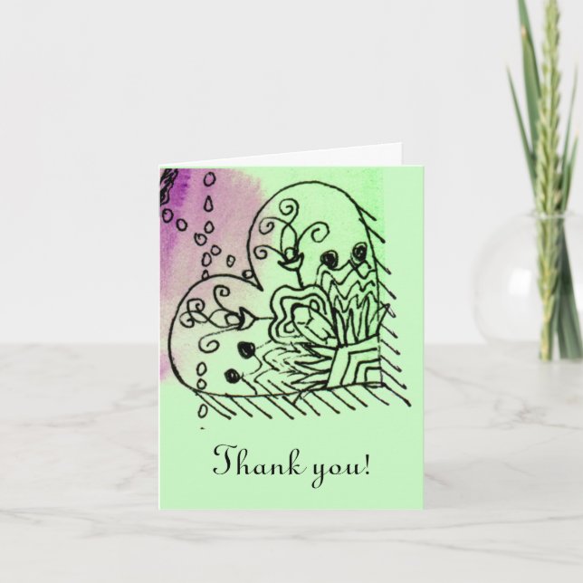 Ord av tack för sjukvårdspersonal kort (Framsida)