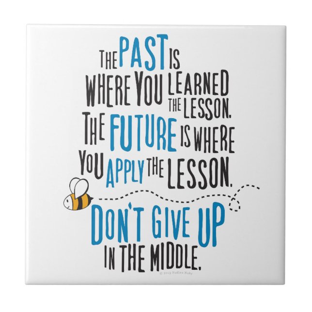 Ord av uppmuntrancitationstecknet kakelplatta (Framsidan)