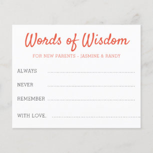 Ord av Wisdom Fiesta New Parents Baby Shower