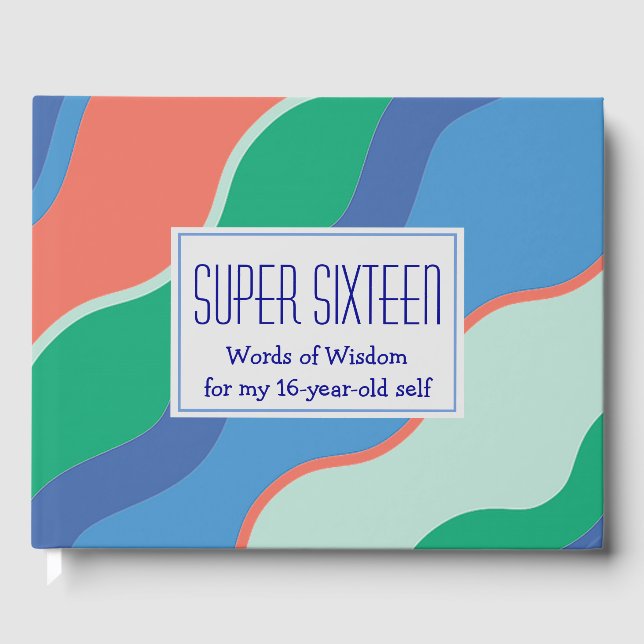 Ord av Wisdom TOPPEN SIXTEEN 16 Gästböcker (Framsida)