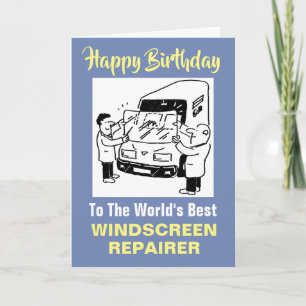 Ord bästa Windscreen Repairer Kort