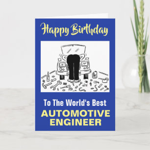 Ord Best Automotive Ingenjör Kort