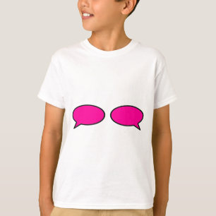 Ord Bubble Lämnat Magentan Höger MUSEUM Zazzle G T Shirt