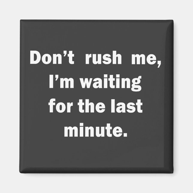 ord citerar ord humor sarcasti lustigt magnet (Framsidan)