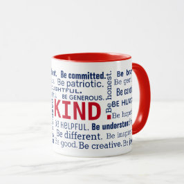 Ord Cloud-inspirerande Ord Mugg
