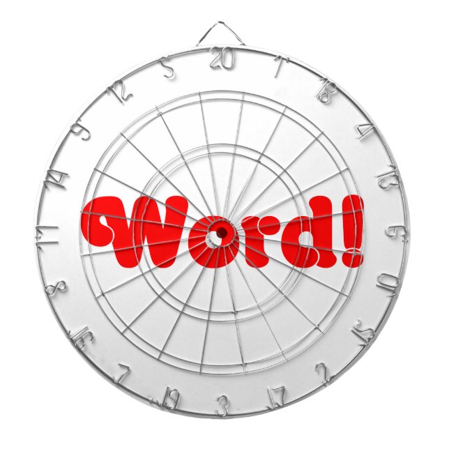 Ord! Darttavla (Framsidan)