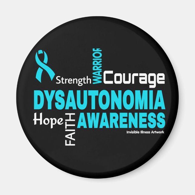 Ord...Dysautonomia Magnet (Framsidan)