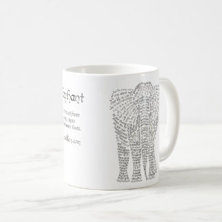 Ord (Elephant Mugg) Kaffemugg