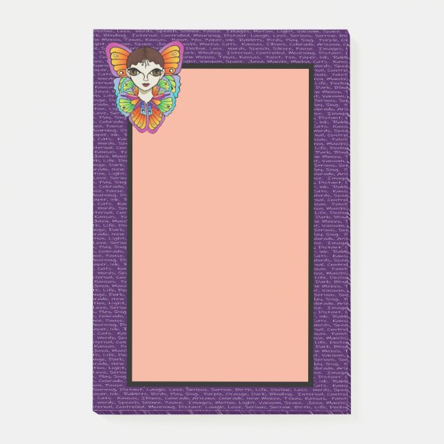 Ord för anteckningar post-it block (Framsida)
