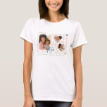 Ord for Best Mamma All Family Photo Collage T Shirt<br><div class="desc">Skicka en vacker personlig till mor (mamma) som hon kommer att ta hand om för evigt. Fotokollage för speciell personlig för att visning dina egna speciella familjefotografier och -minnen. Vår design har en enkel 3-fotokollage med ett porträtt-foto-ram och två hjärtformer foto ramar. Bästa Mamma någonsin visas i ett vackert handskript...</div>
