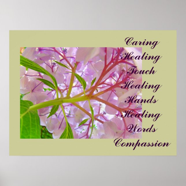 Ord för Händer för läkning av Poster (Framsidan)