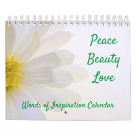 Ord för inspiration-naturkalender kalender