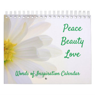 Ord för inspiration-naturkalender kalender