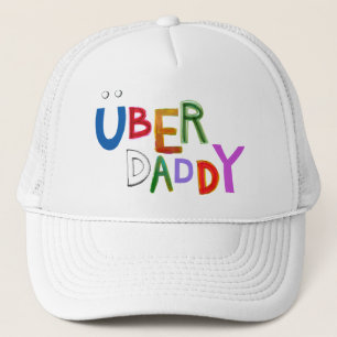 Ord för konst för bra far för pappa för Uber p Keps