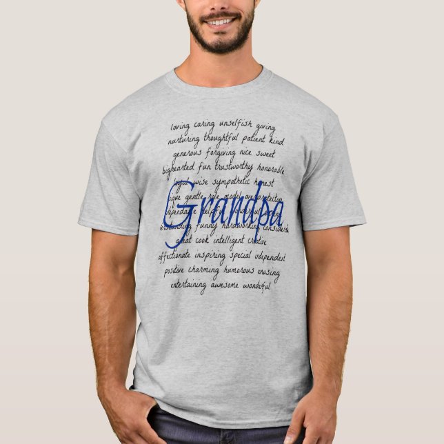 Ord för morfar tee (Framsida)