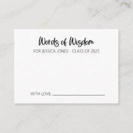 Ord för Student för expertrådgivningskort Rådkort