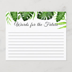 Ord för Tropical Script för framtida Möhippa