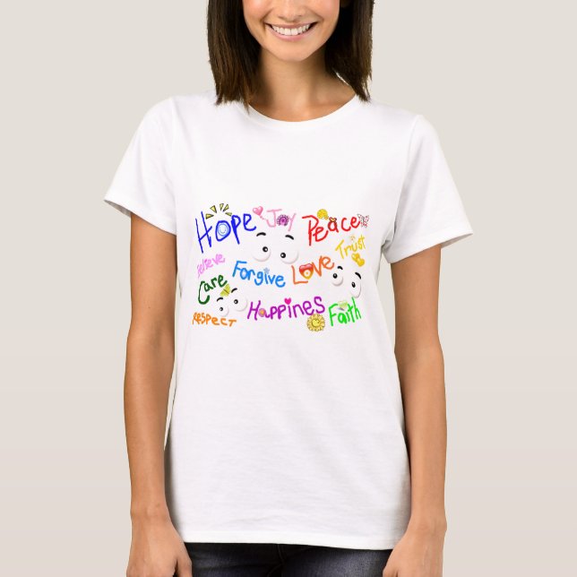 Ord från hjärtat_ t-shirt (Framsida)