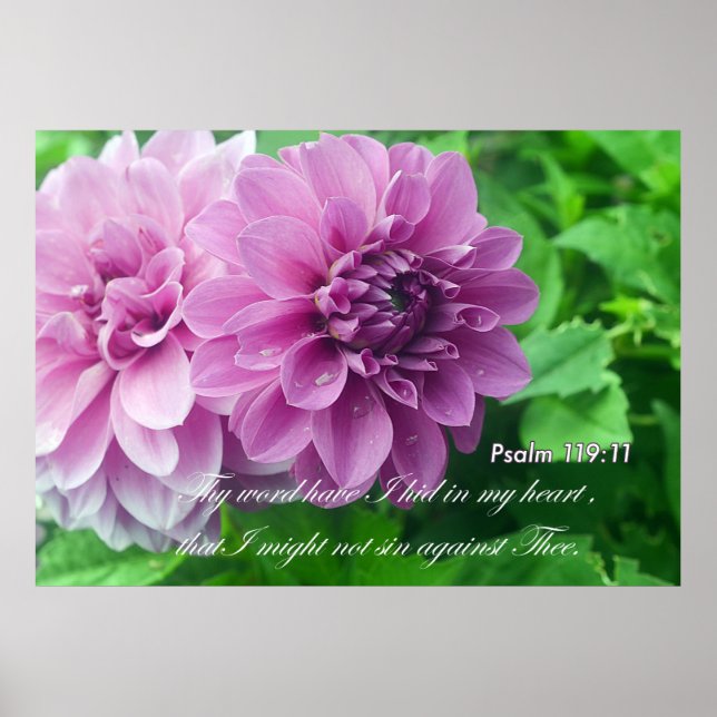 Ord har Gömt i mitt hjärta Poster (Framsidan)