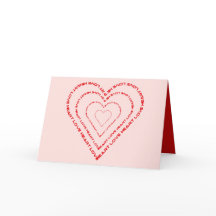 Ord Heart Kärlek /Din text