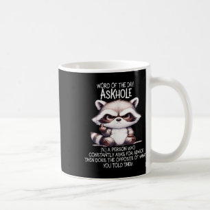 Ord i dagen kräver en person som ständigt kaffemugg