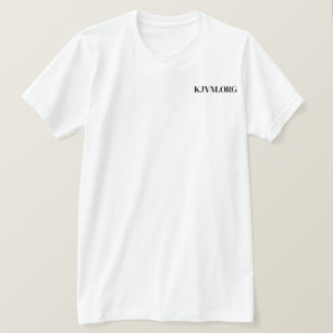 Ord i Hebrews Bible Verse White T Shirt