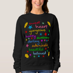 Ord i kärlek lustiga elegant t-shirt