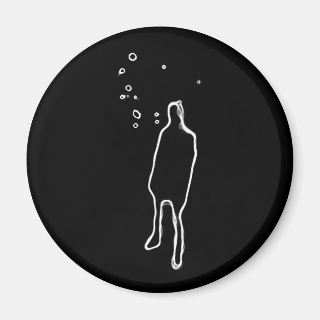 ORD i MÖRKEN Magnet (Framsidan)