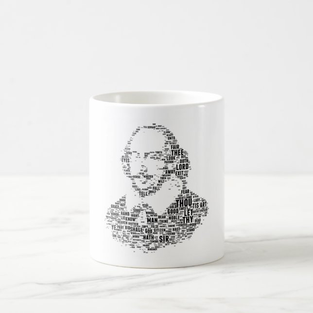 Ord i Shakespeare Kaffemugg (Center)