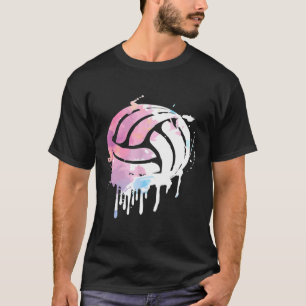 Ord-ID för Volleyball Player-teamet T Shirt