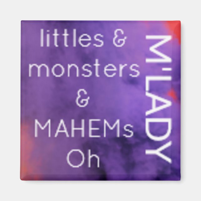 Ord Image om Dam Gaga Magnet (Framsidan)