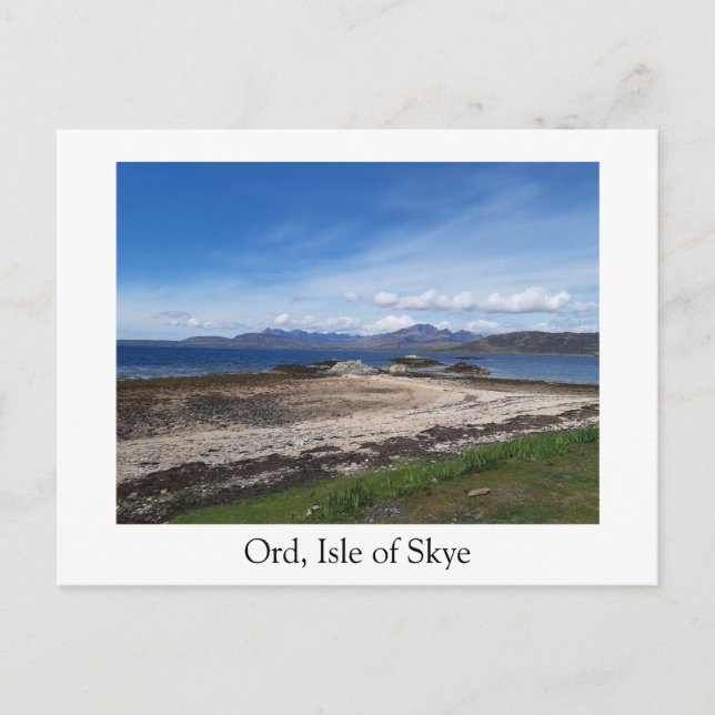 Ord, Isle of Skye  Vykort (Framsida)