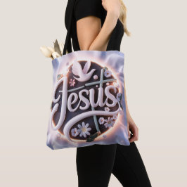 Ord Jesus tote bags christian Tygkasse