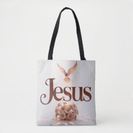 Ord Jesus tote bags christian Tygkasse