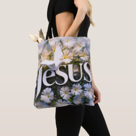 Ord Jesus tote bags christian Tygkasse