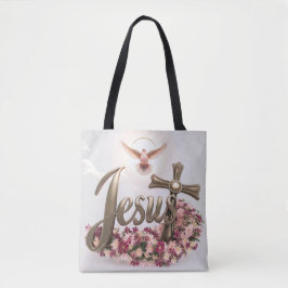 Ord Jesus tote bags christian Tygkasse