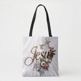 Ord Jesus tote bags christian Tygkasse