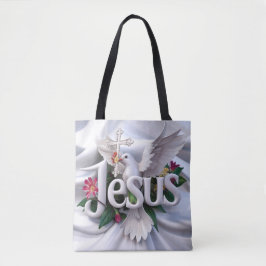 Ord Jesus tote bags christian Tygkasse