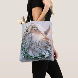 Ord Jesus tote bags christian Tygkasse