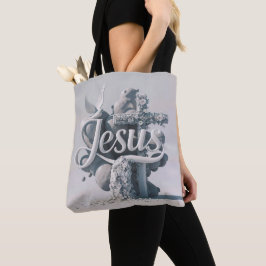 Ord Jesus tote bags christian Tygkasse