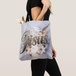 Ord Jesus tote bags christian Tygkasse