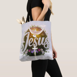 Ord Jesus tote bags christian Tygkasse