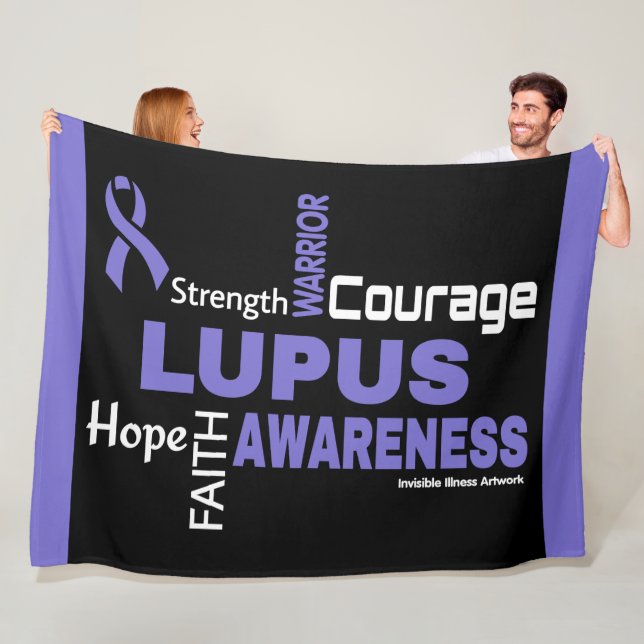 Ord...Lupus Fleecefilt (På plats)